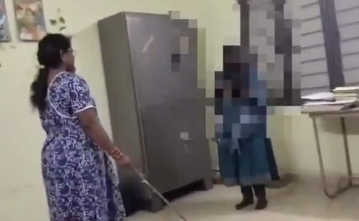 On Camera, Warden Assaults Student, Hits Her With Stick At Telangana Hostel