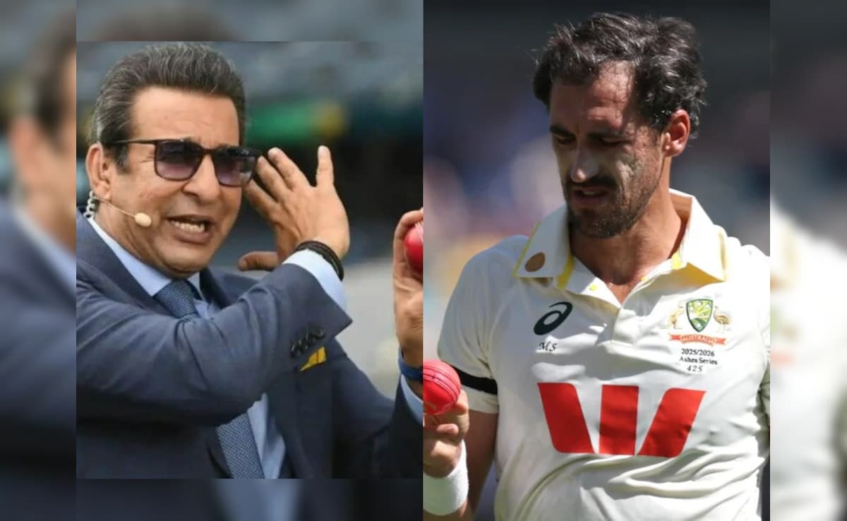 वसीम अकरम ने मिचेल स्टार्क के द्वारा अपना रिकॉर्ड टूटने के बाद किया पोस्ट, रिएक्शन ने लूटी महफिल