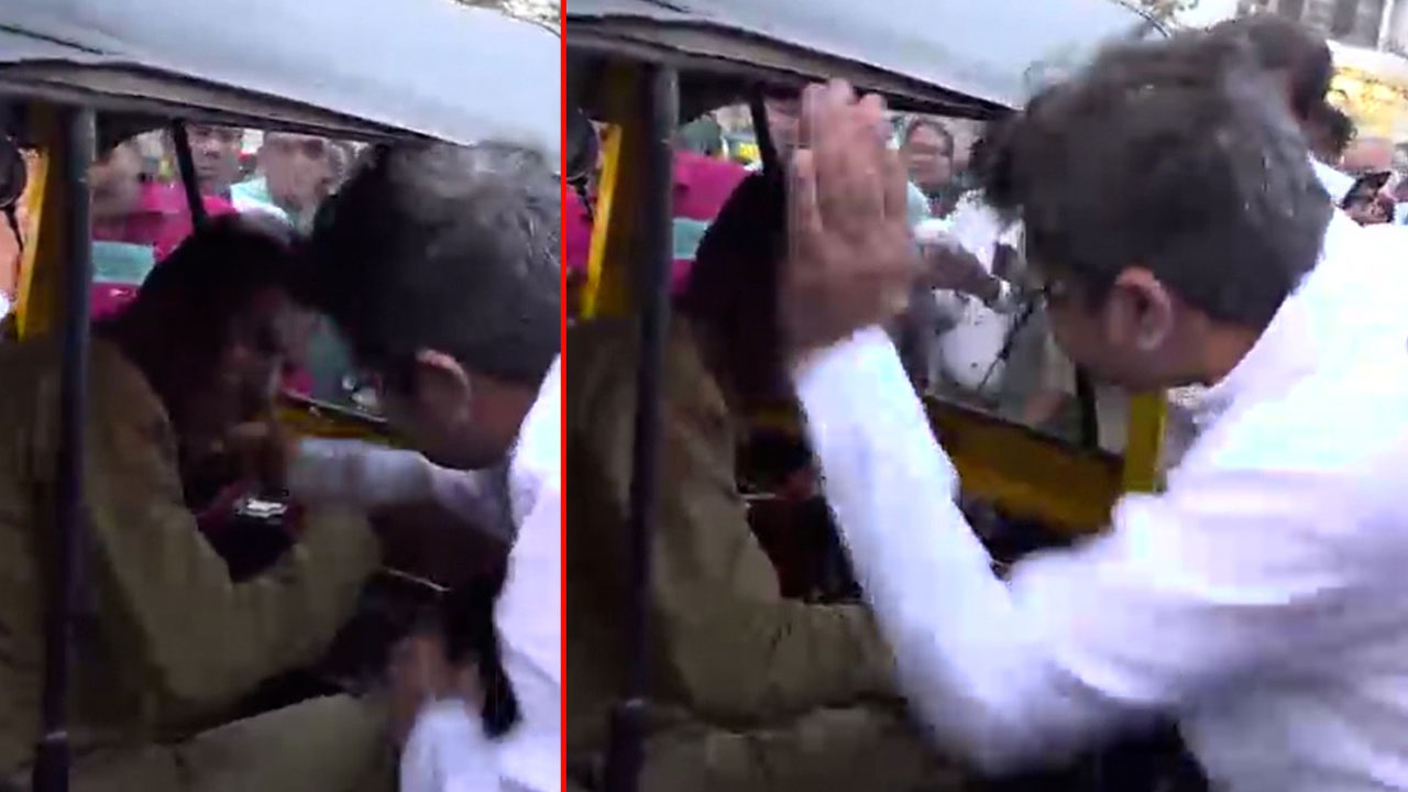 Mumbai BJP MLA Slaps Auto-Rickshaw Driver For Wrong-Side Driving