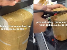 Watch: Indian Dad's Epic Packaging Of A Pickle Jar Leaves Daughter In Splits