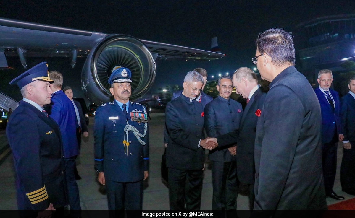 "Visit To Remember": S Jaishankar Sees Off Putin After 2-Day India Trip