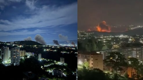 वेनेजुएला पर अमेरिका का हमला, राजधानी काराकस सहित 4 शहरों पर गिराए बम, इमरजेंसी की घोषणा