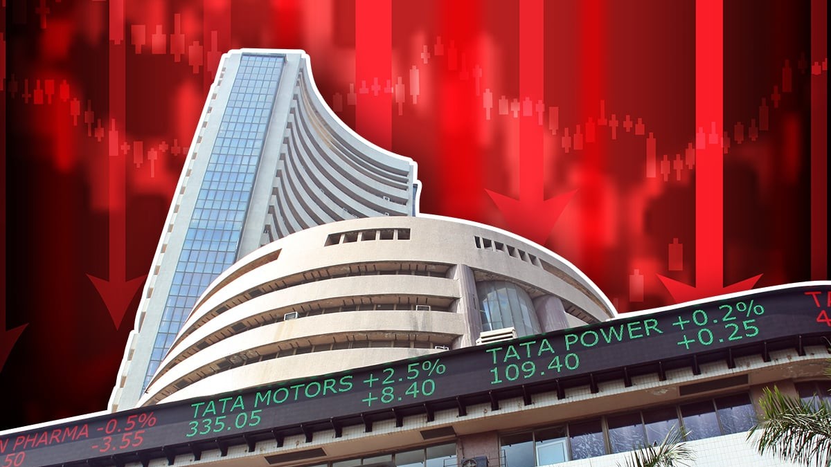 Stock Market Crash: सेंसेक्स खुलते ही 800 अंक लुढ़का, निफ्टी 23,700 से नीचे फिसला, जानें गिरावट की बड़ी वजह