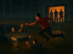 हाथ में टॉर्च, मदद की गुहार… रेस्क्यू टीम पीछे हटी तो डिलीवरी बॉय ने दांव पर लगा दी जान, लेकिन नहीं बचा युवराज