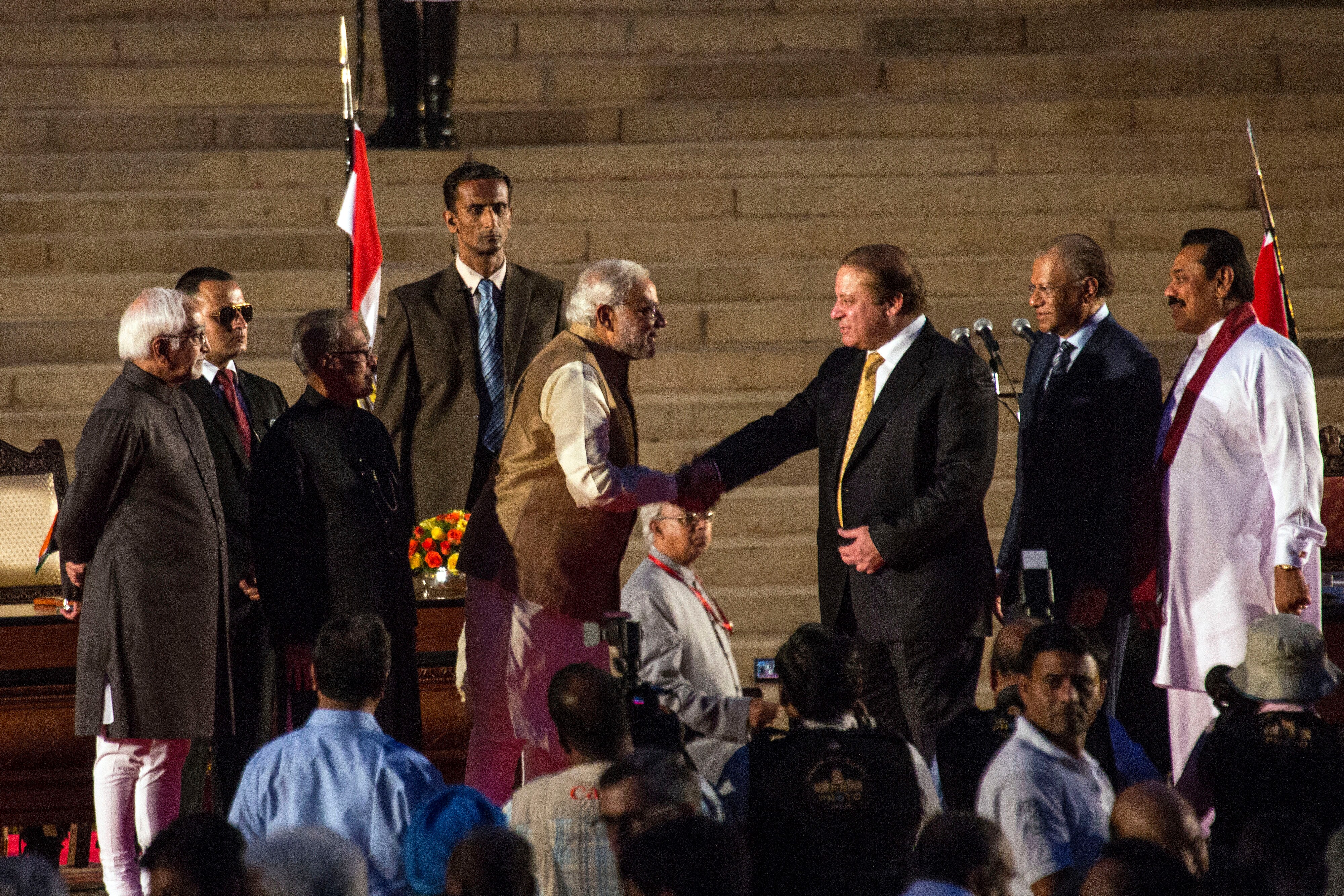 Modi, Sharif Exchange Pleasantries In Astana