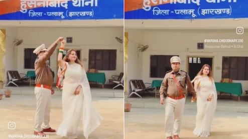 वर्दी में पत्नी संग रील बनाना थानेदार को पड़ा भारी! लाइन हाजिर, हाई लेवल जांच शुरू