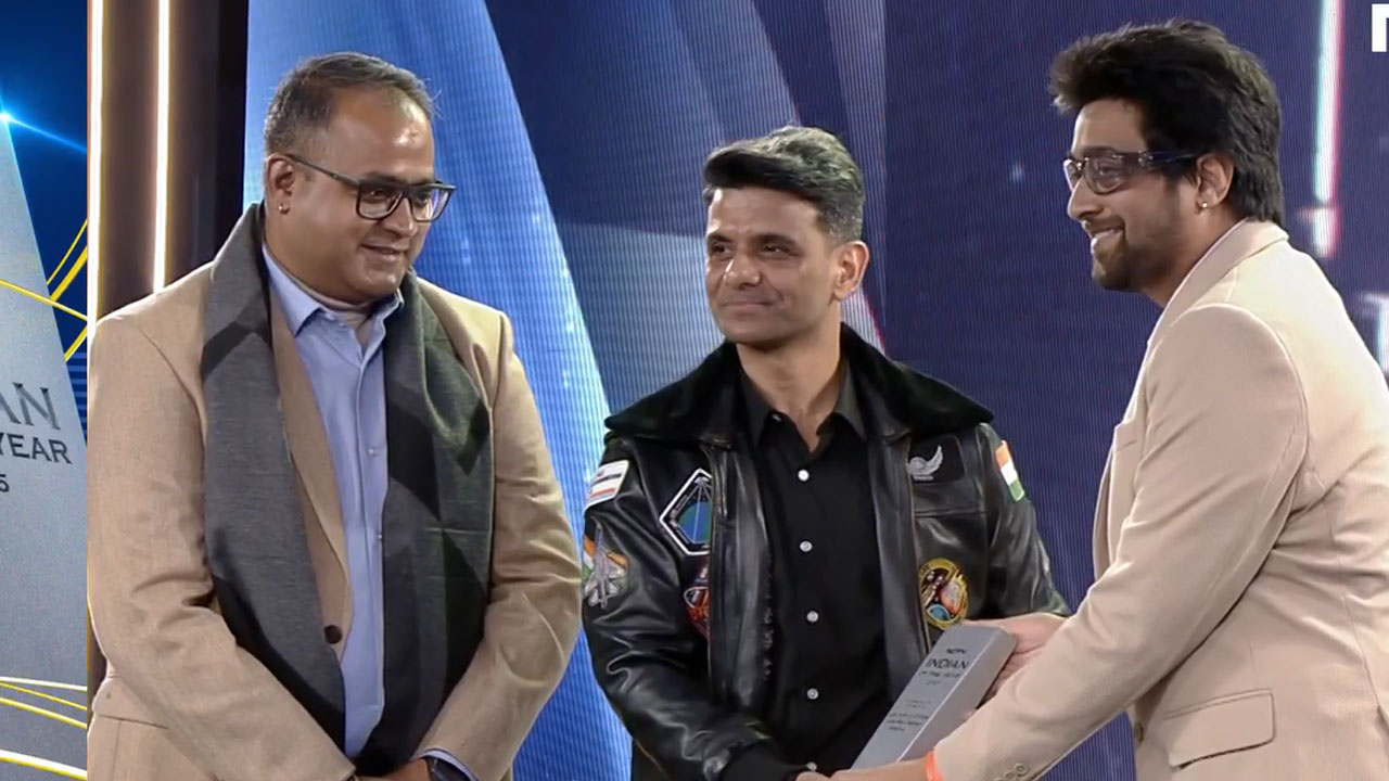NDTV Indian of the Year 2025: Group Captain Shubhanshu Shukla Bags Science Icon Of The Year Award