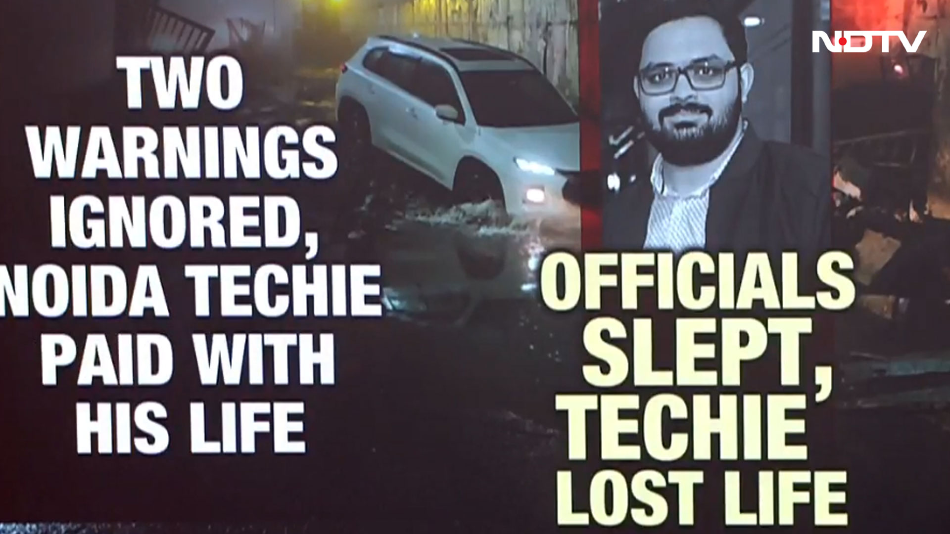 Two Warnings Ignored, One Life Lost: NDTV Exposes Noida Pit Lapses