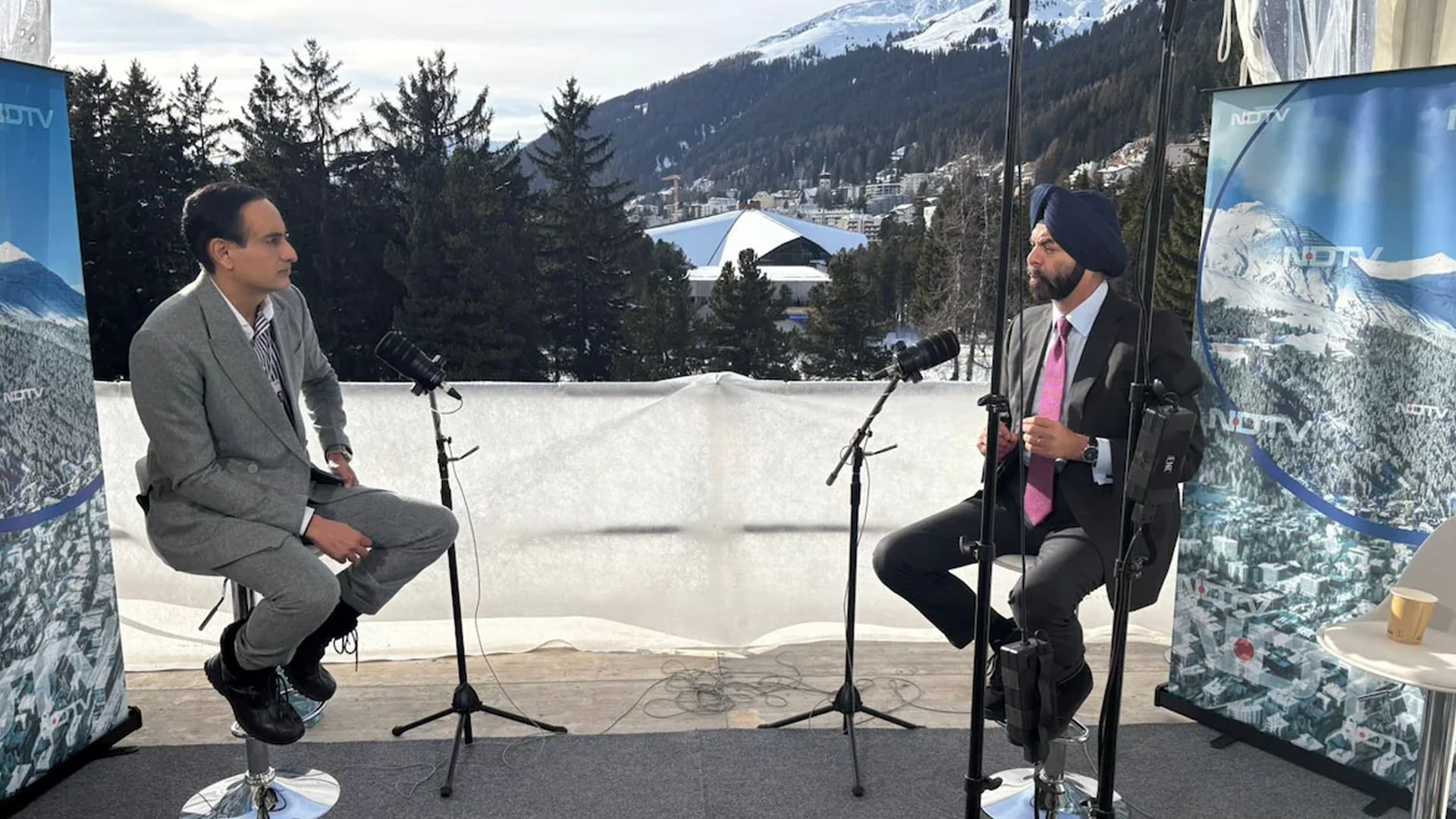 Small AI Is India's Secret Weapon, Ajay Banga Tells NDTV At Davos