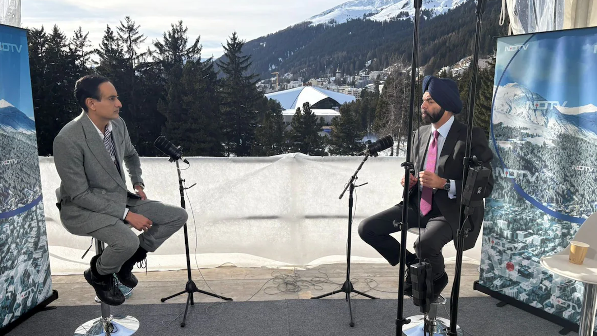 Small AI Is India's Secret Weapon, Ajay Banga Tells NDTV At Davos