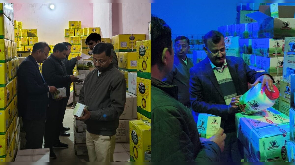 जयपुर में 43 हजार लीटर से अधिक घी जब्त, खाद्य सुरक्षा विभाग की बड़ी कार्रवाई