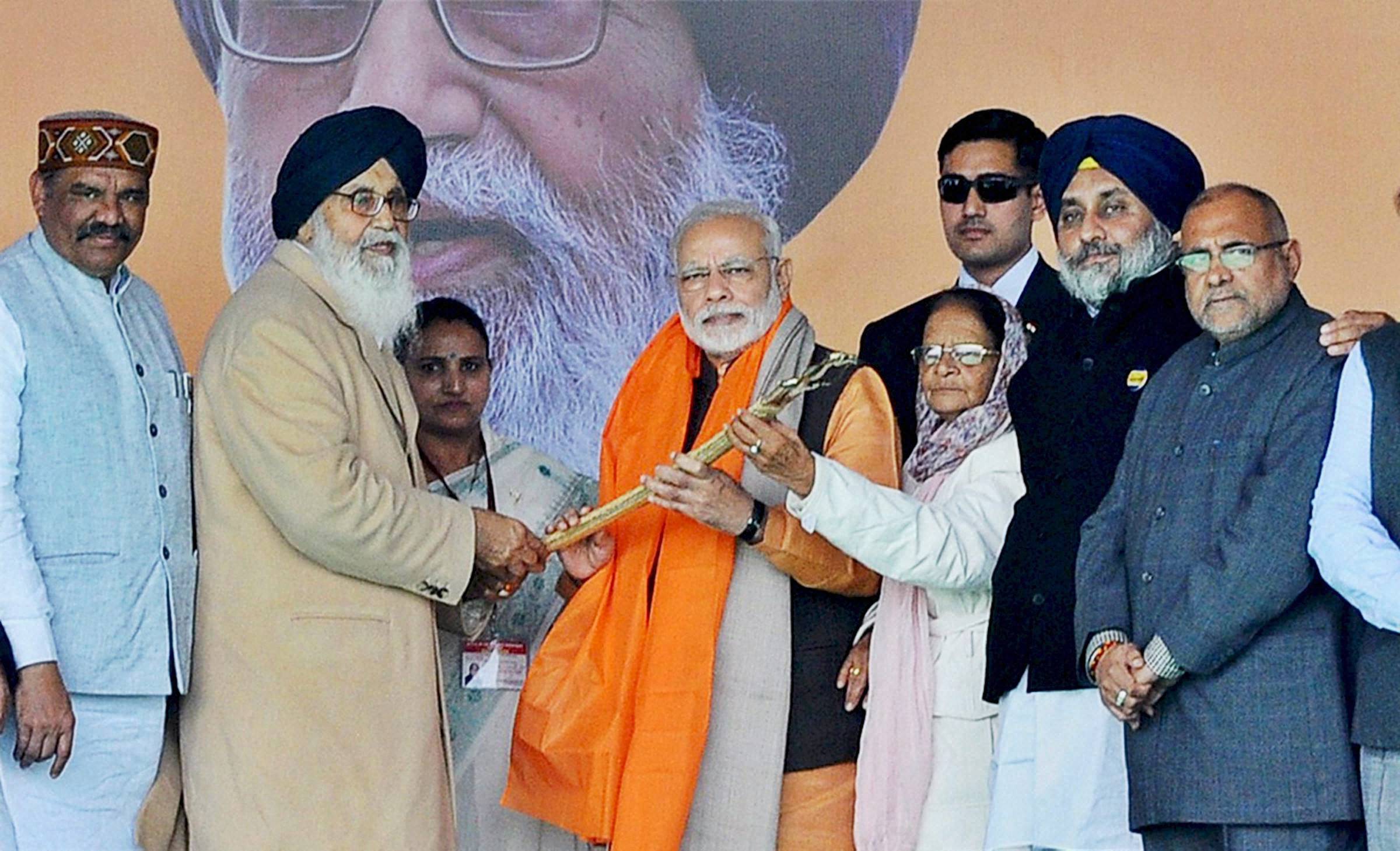 Modi Hits Out At Aam Aadmi Party, Congress In Poll-Bound Punjab