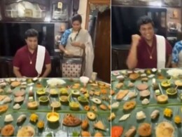 संक्रांति या गिनीज़ रिकॉर्ड? पहली संक्रांति पर दामाद को परोसे 158 पकवान, Video वायरल