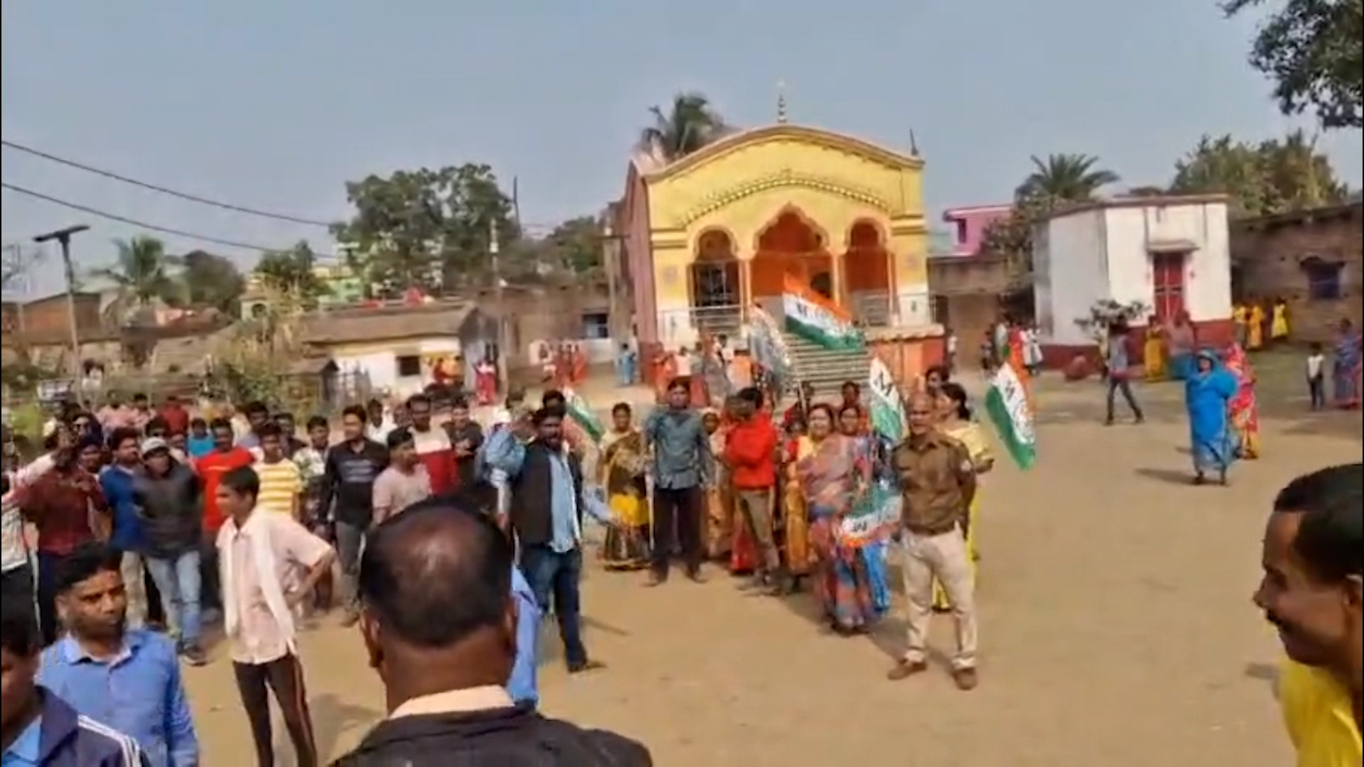 BJP-TMC Clash In Bengal During Gita Distribution Drive