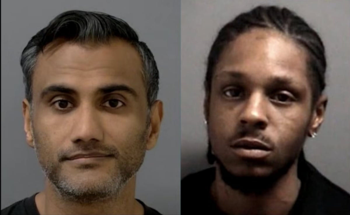 Ammad Chaudhary (L) and Durante King-Mclean Ammad Chaudhary (L) and Durante King-Mclean