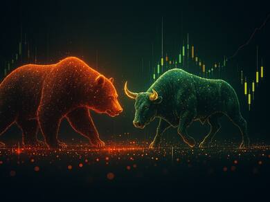 Stock Market Today: Nifty, Sensex Settle In Red Despite Bulls' Fight Back; Tata Motors, Bajaj Finance Weigh