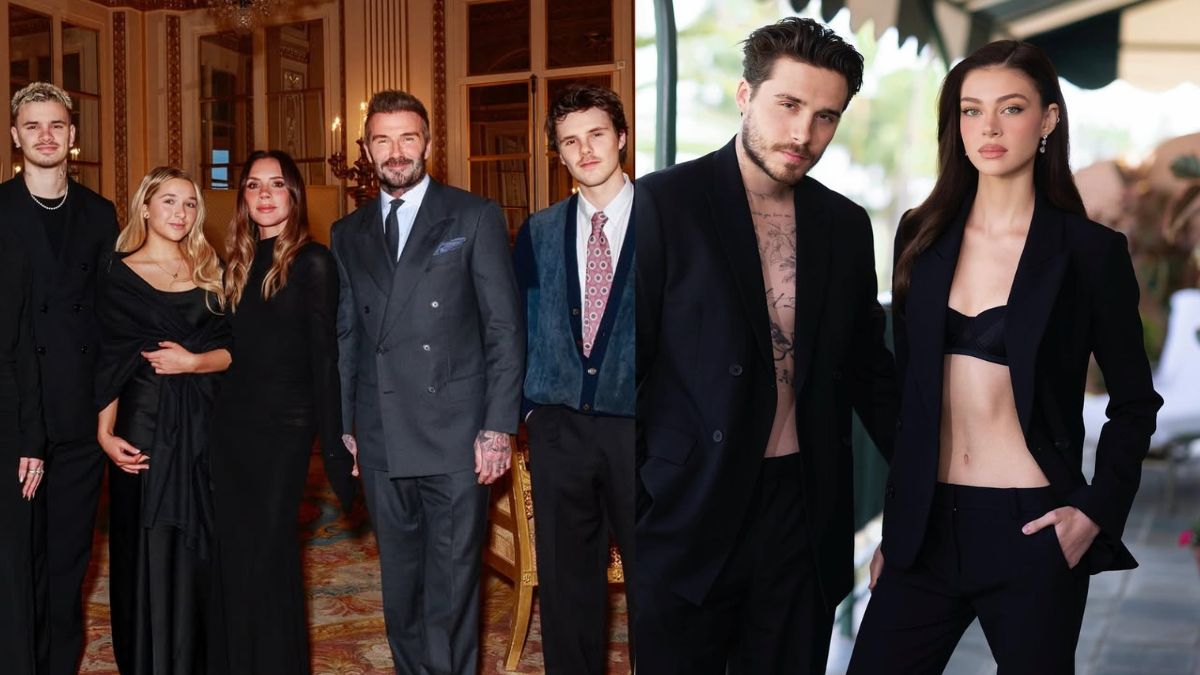 Victoria Beckham Receives French Honour In Paris, Brooklyn Beckham And Nicola Peltz Missing From Family Pic Amid Feud