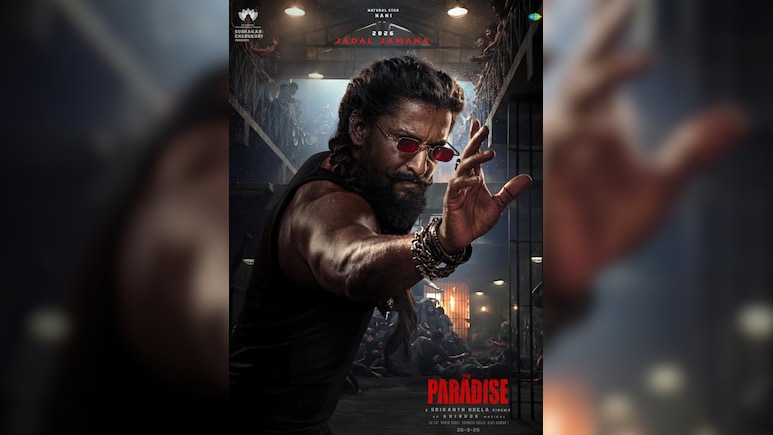 नए साल पर नेचुरल स्टार नानी ने फैंस को दिया सरप्राइज, 'द पैराडाइज' का नया पोस्टर रिलीज
