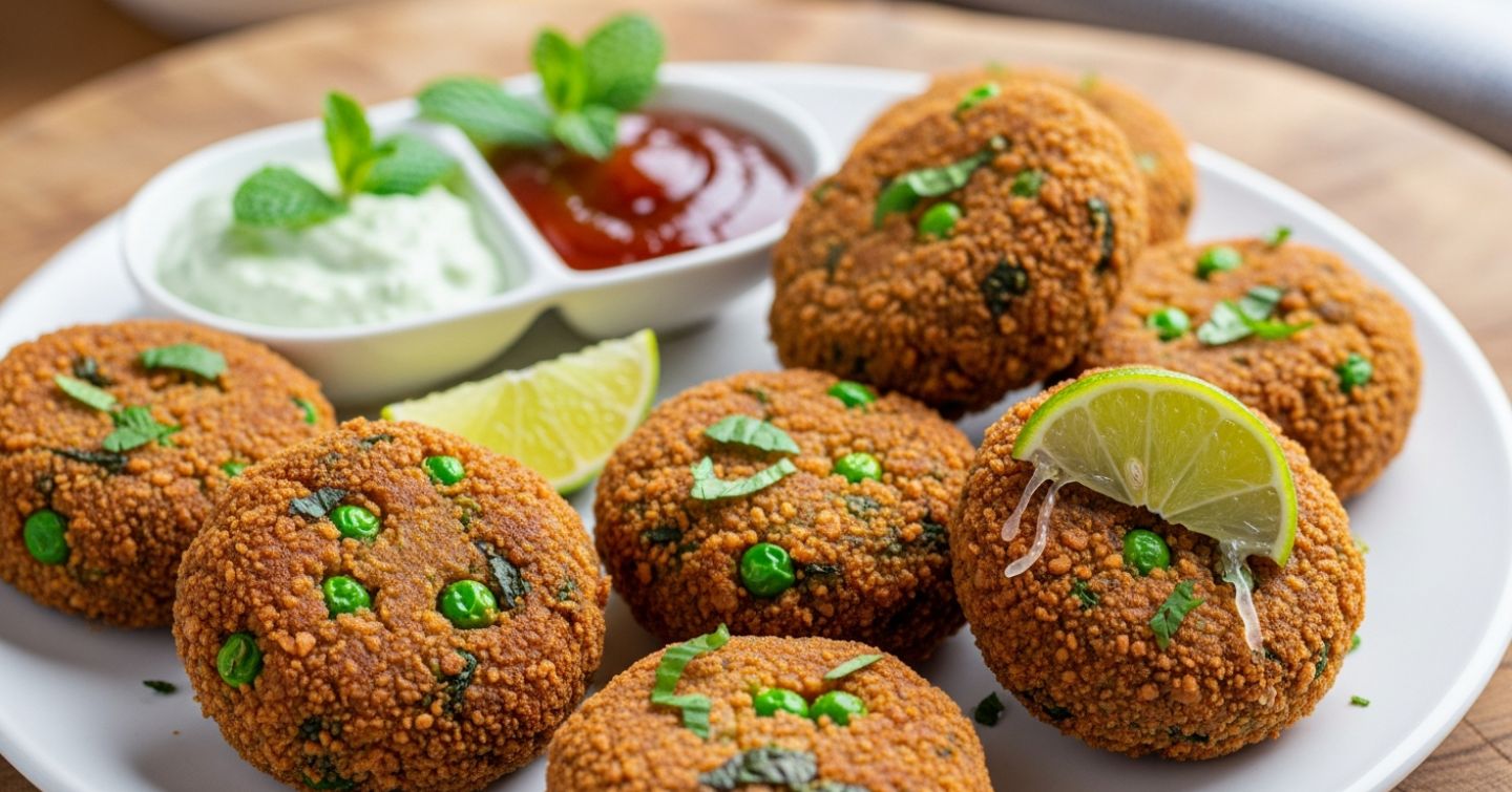 How Make Quick And Easy Crispy Matar Cutlet