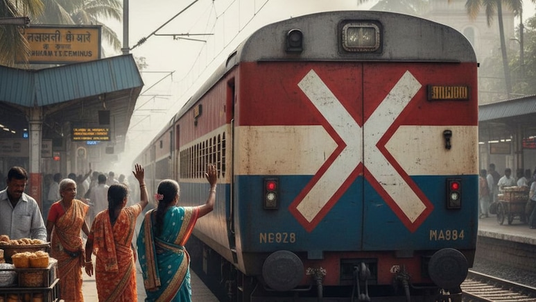 ट्रेन के पीछे क्यों बना होता है बड़ा X का निशान, ये रहा इसका जवाब