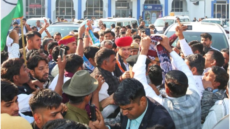 Sachin Pilot Jodhpur Visit: 'राम-राम सा' बोलकर पायलट ने शेखावत को दिया जवाब, बोले- 'जनता से डरकर चुनाव टाल रही है सरकार'