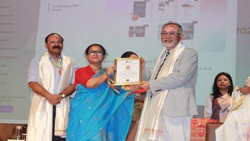GNRC Hospitals Founder Dr Nomal Chandra Borah Conferred With Dual National Lifetime Achievement Awards