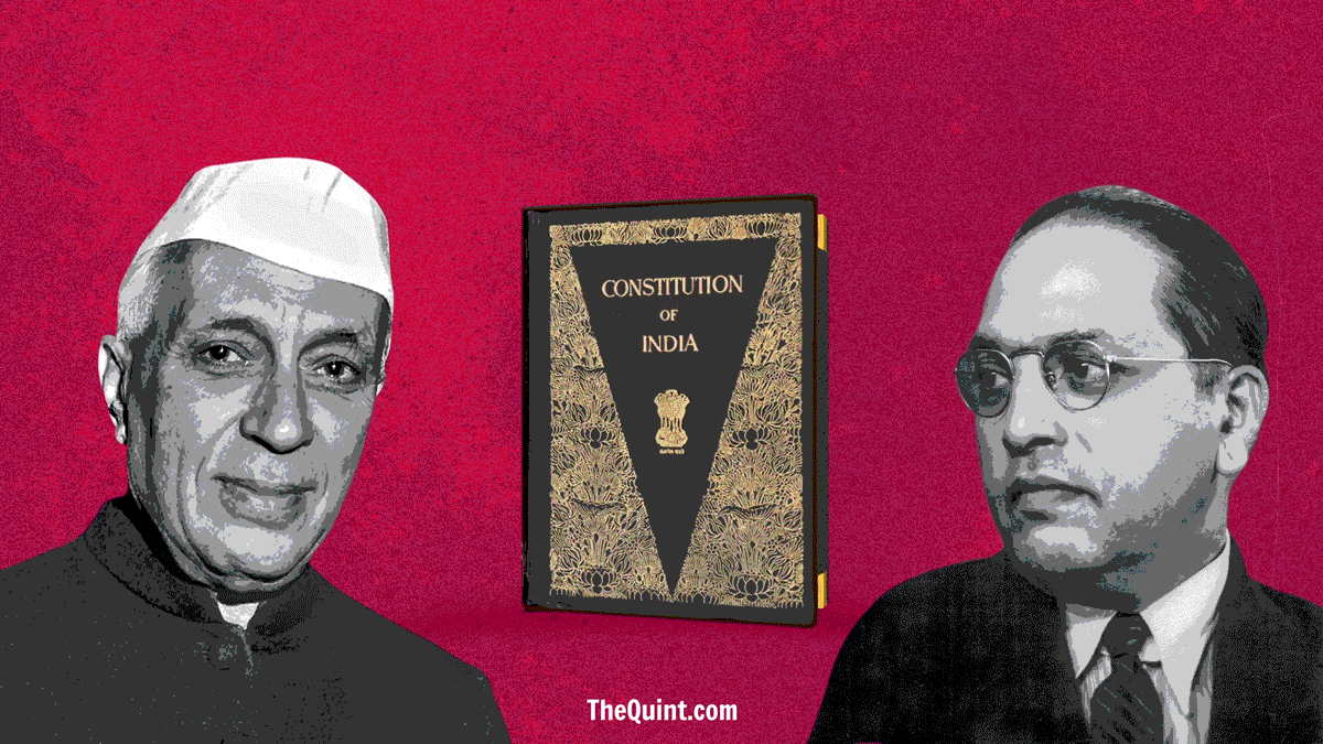 Nehru Stands Above Ambedkar In The Writing Of India&rsquo;s Constitution