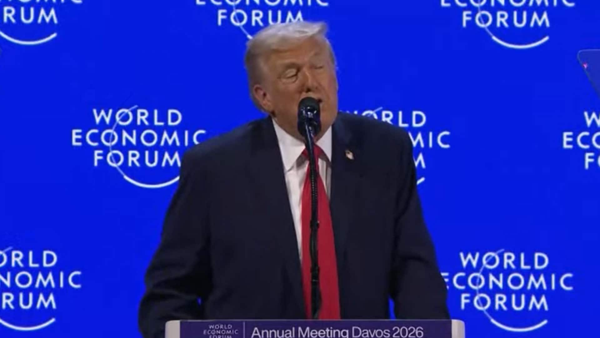 Trump At WEF 2026: Inflation Defeated, US Economy Booming