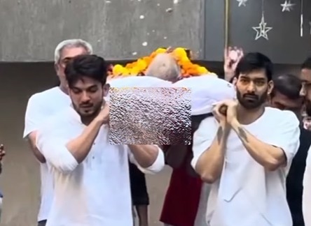 अर्जुन बिजलानी के घर नए साल पर पसरा मातम, ससुर के निधन पर पत्नी और बेटे को संभालते हुए इमोशनल