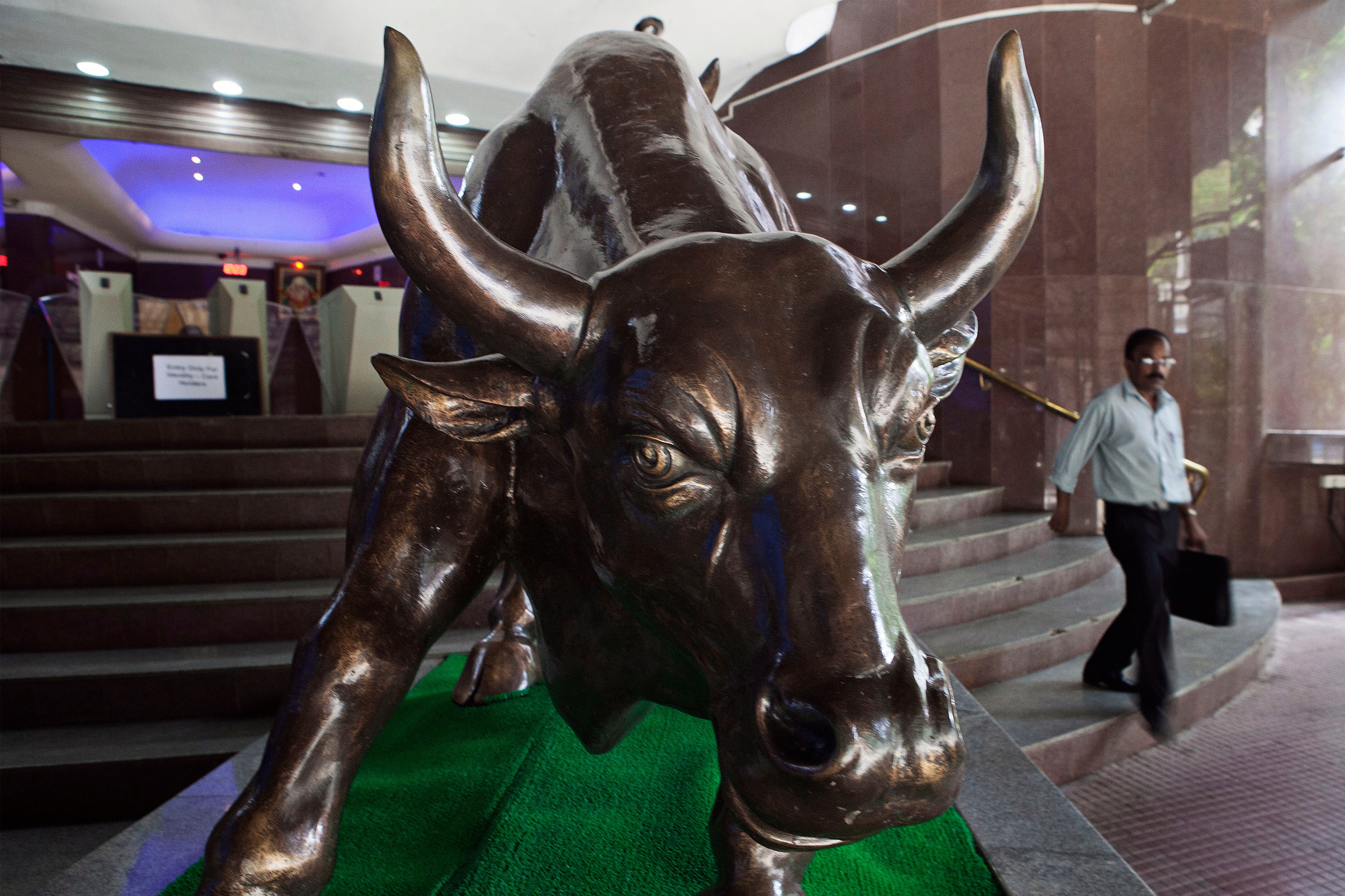 Sensex, Nifty Surge To Record Highs Led By Telecom Shares