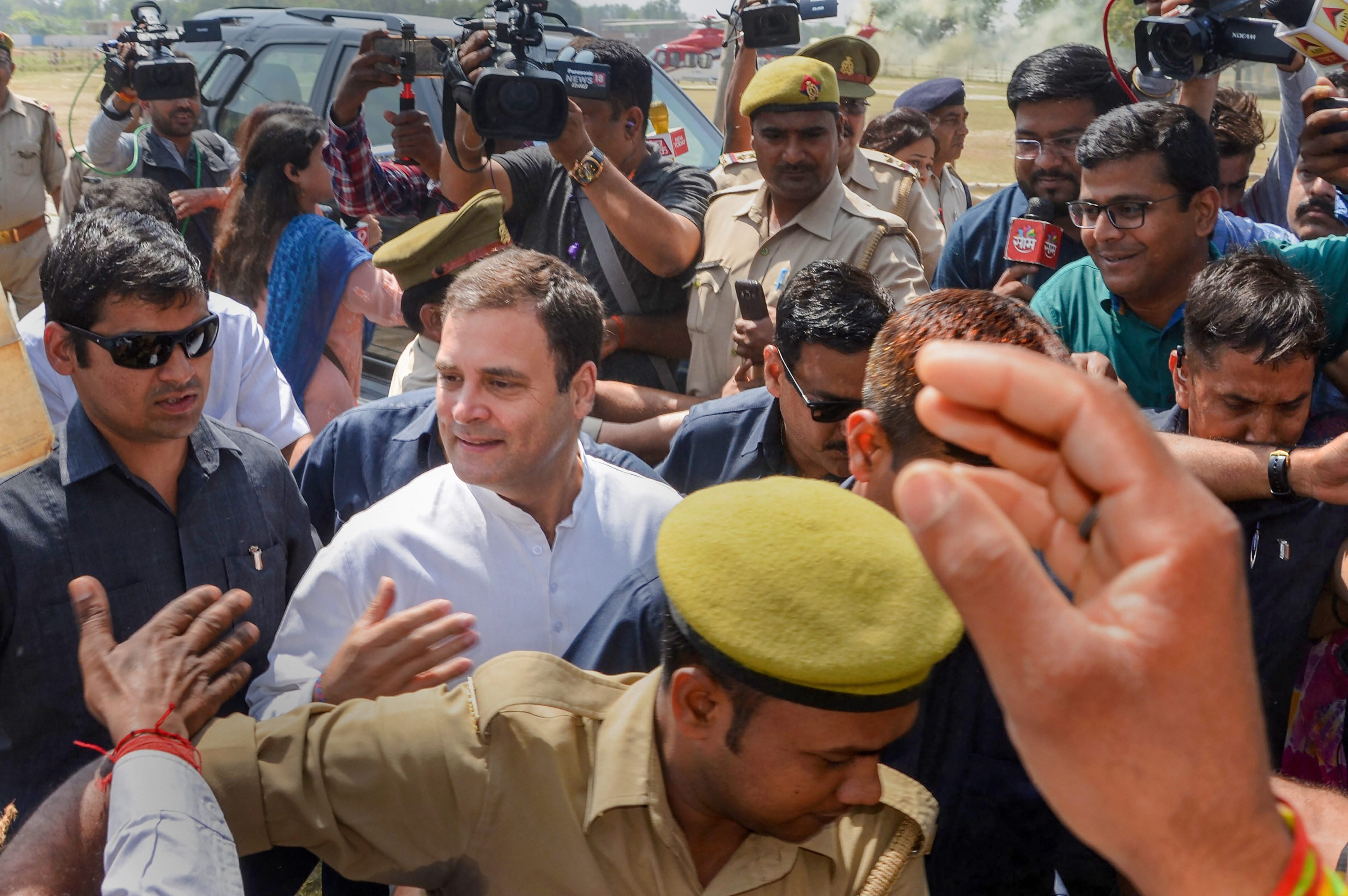 Rahul Gandhi Files Nomination From Amethi