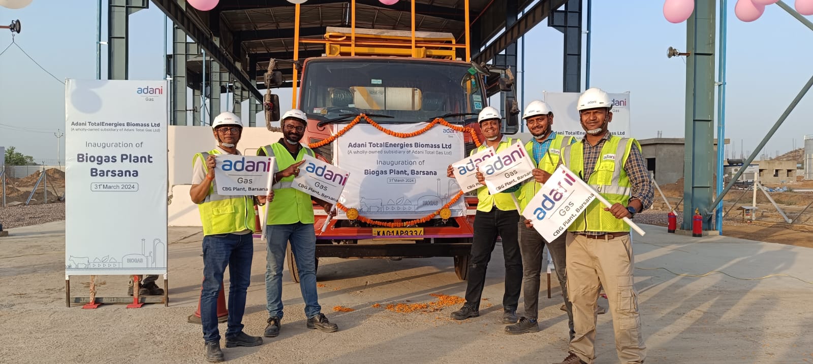 Adani Total Gas Commences Production At Barsana Biogas Project