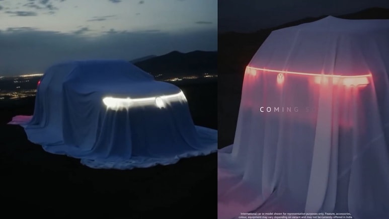 Volkswagen Tayron SUV First Teaser Out Ahead Of India Launch