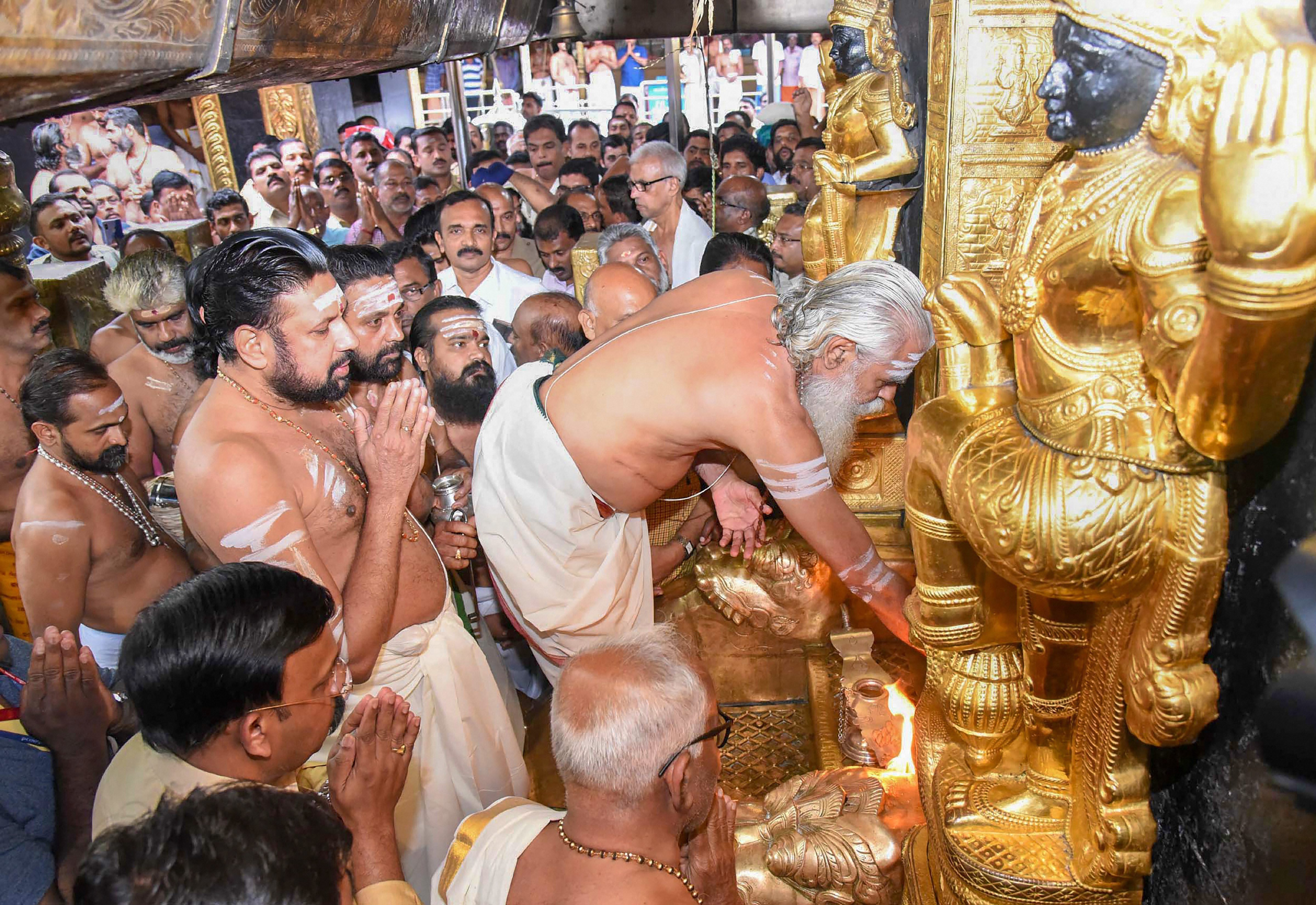 Sabarimala Row: Protesters Prevent Women From Entering The Temple