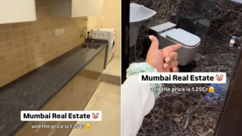 चूल्हे के ठीक सामने संडास! मुंबई का 1.25 करोड़ रुपये का फ्लैट देखकर यूजर्स बोले- घर है या माचिस की डिब्बी