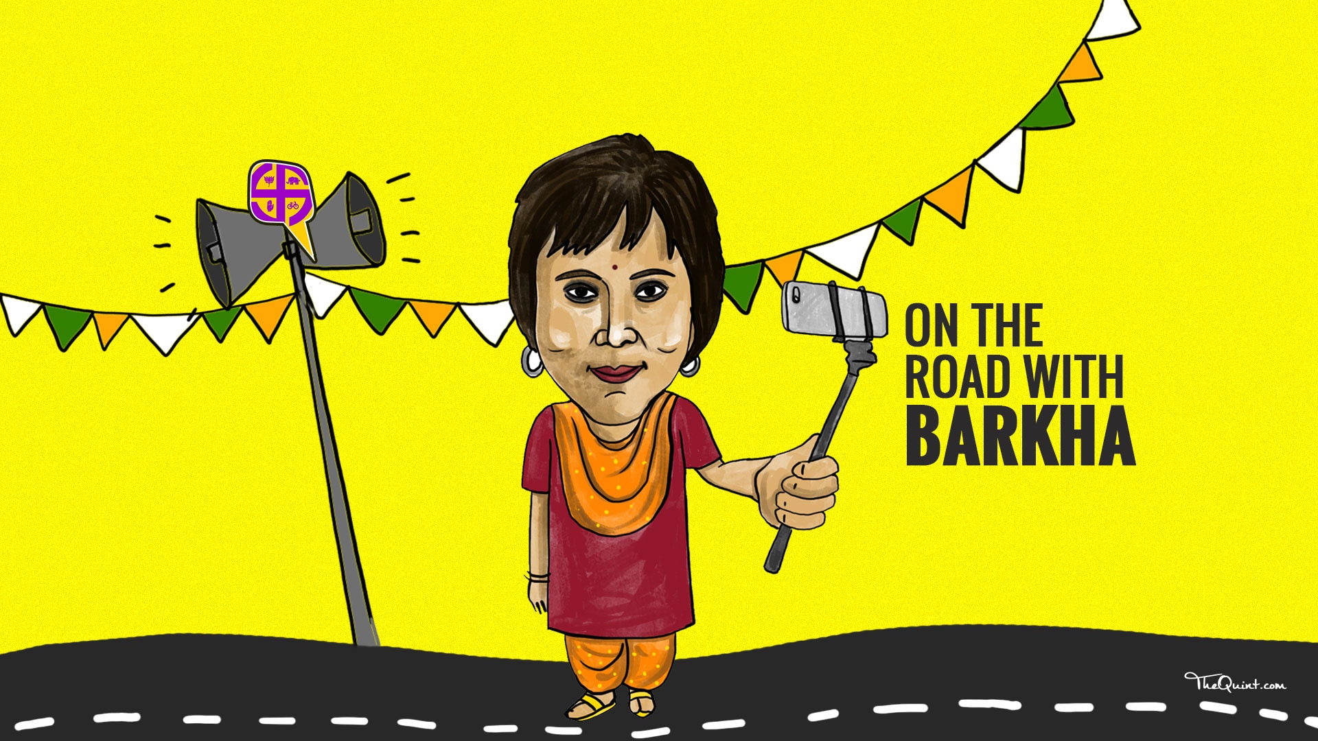 Uttar Pradesh Elections: &lsquo;On The Road With Barkha&rsquo; First Look  &nbsp;