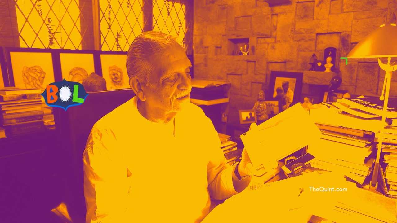 Podcast: Gulzar Shares Halwa, Kheer & Gaalis. Yes, Gaalis!