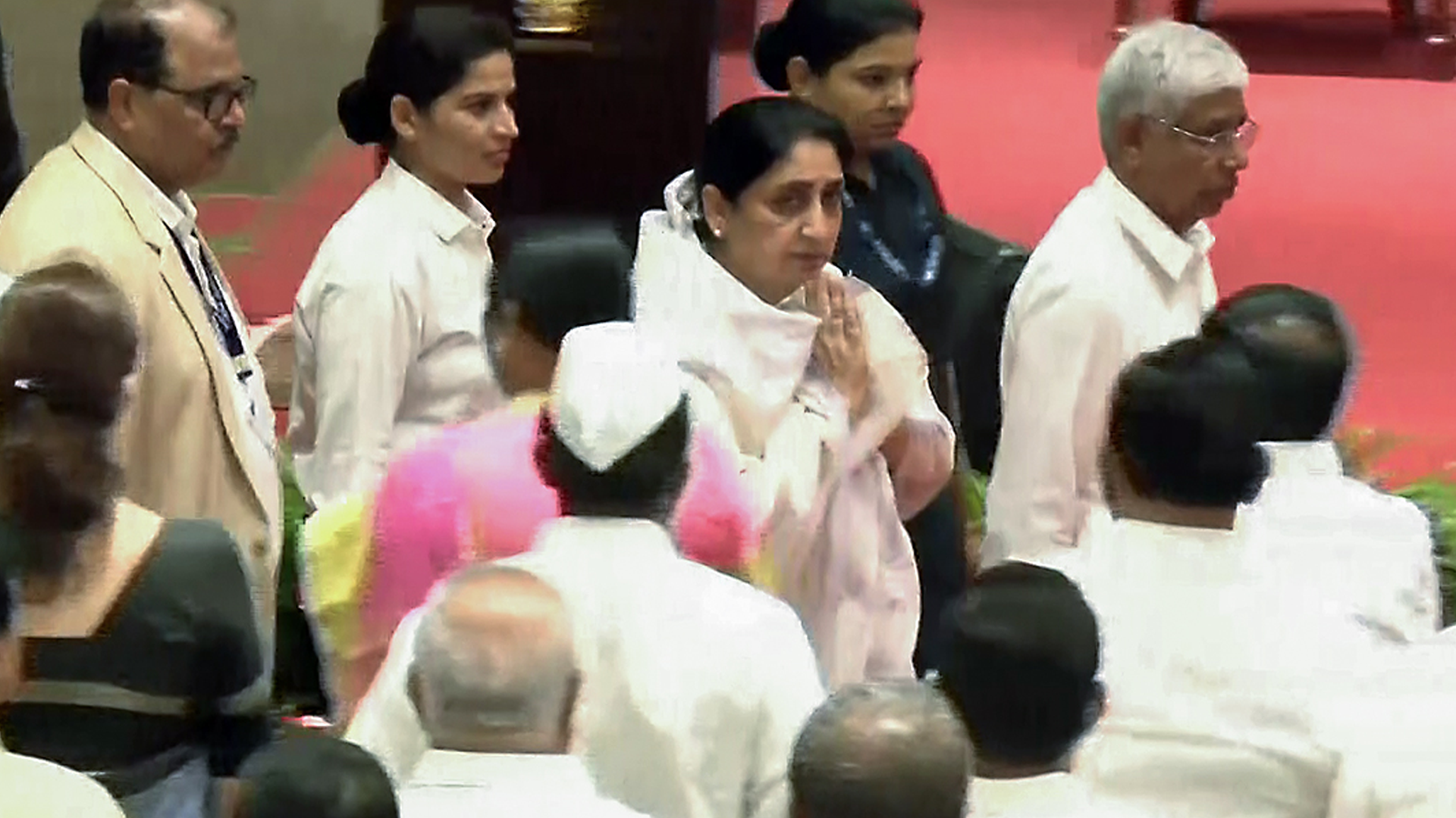 Sunetra Pawar Takes Oath As Maharashtra Deputy Chief Minister Amid 'Ajit Dada Amar Rahe' Chants