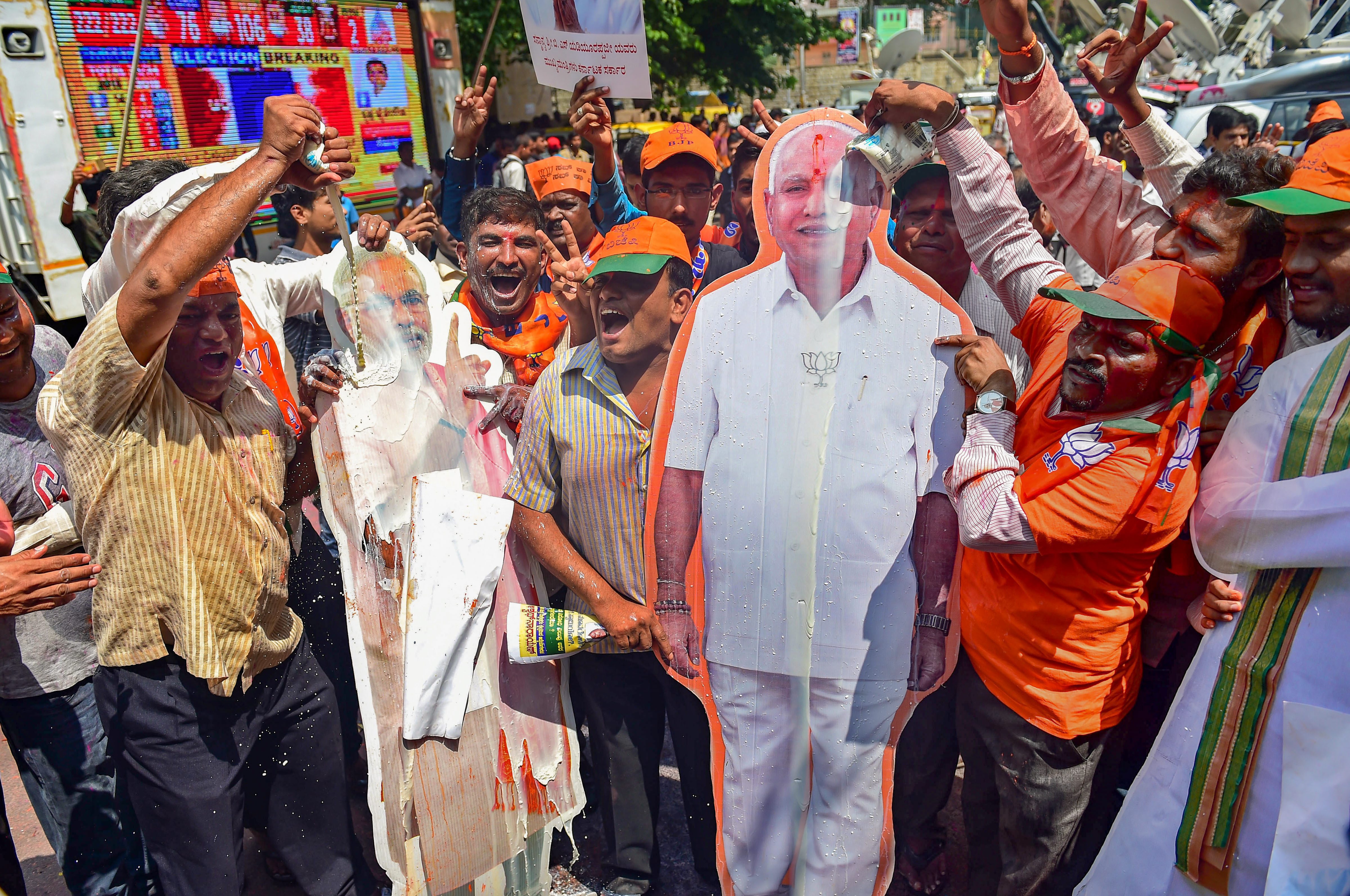 Karnataka Elections: Ten Karnataka Ministers Bite The Dust In Polls