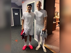 Shubman Gill Meets Manchester City Star Erling Haaland, Gets A Special Gift