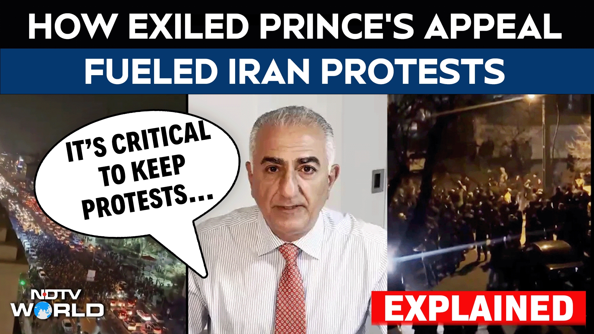 Iran Internet Blackout | Iran Protests Fueled After Exiled Prince's Call; Internet Cuts Out Soon