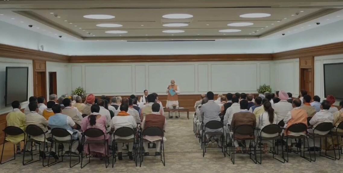 Modi Meets Likely Ministers In His New Government Over Tea