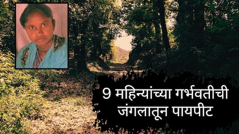 Gadchiroli News : गडचिरोलीतील हादरली! 9 महिन्यांच्या गर्भवतीची 6 किमी पायपीट; आधी बाळ गेलं, नंतर आईचाही अंत