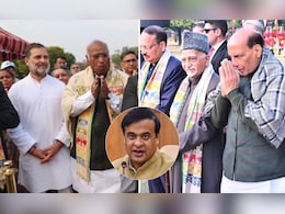 गमछे पर गरमाई सियासत: हिमंता ने राहुल से की माफी की मांग तो कांग्रेस ने राजनाथ की तस्वीर से दिया जवाब