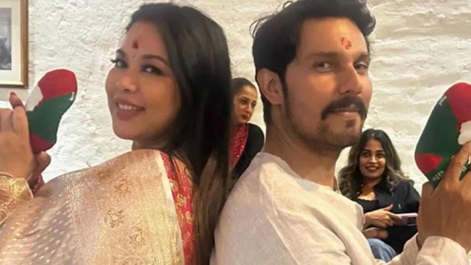 Inside Photos From Randeep Hooda And Lin Laishram's Baby Shower Celebration