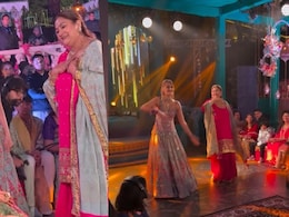 Kriti Sanon Stuns In A Rs 2.8 Lakh Lehenga At Nupur Sanon-Stebin Ben's Sangeet