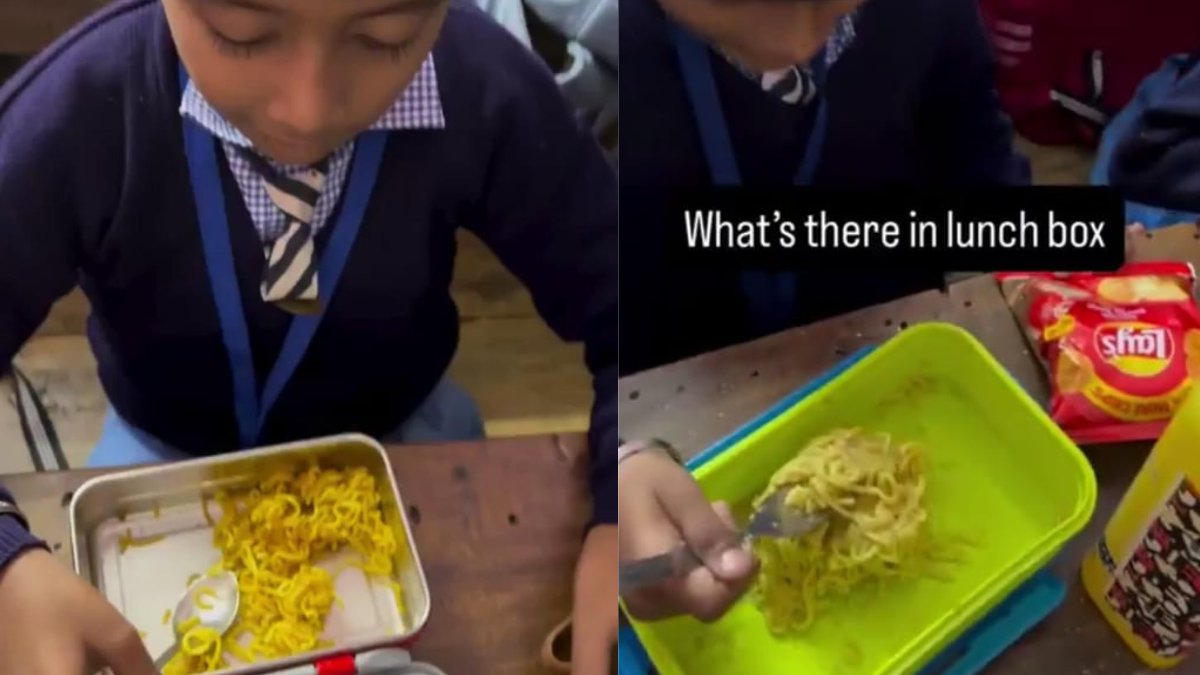 Video Showing Junk Food, Instant Noodles In Kids' Tiffins Goes Viral, Sparks Debate