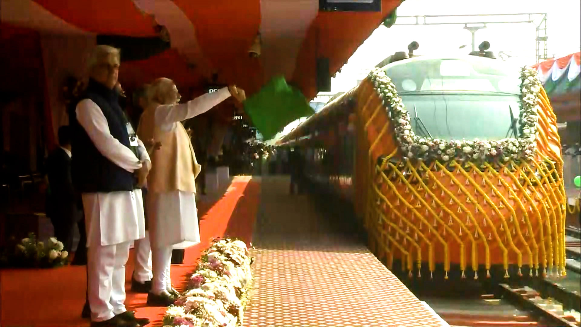 PM Modi Flags Off India's First Vande Bharat Sleeper Train From Malda