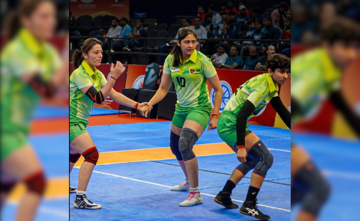 Indian Railways And Other Teams Secure Key Wins On Day Two Of Womens Senior National Kabaddi