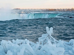 Videos Of 'Frozen' Niagara Falls Go Viral. How To Experience This Winter Phenomenon